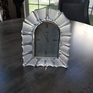 Mikasa Crystal Cathedral Mantle clock